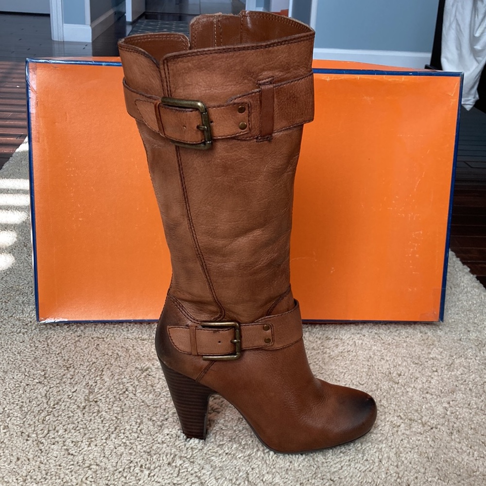 Arturo Chiang At-Bethina Boots; Size 7M
